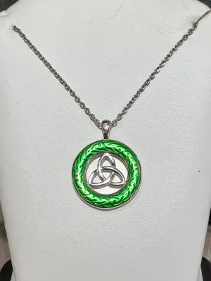 Silver Celtic Adjustable Necklace