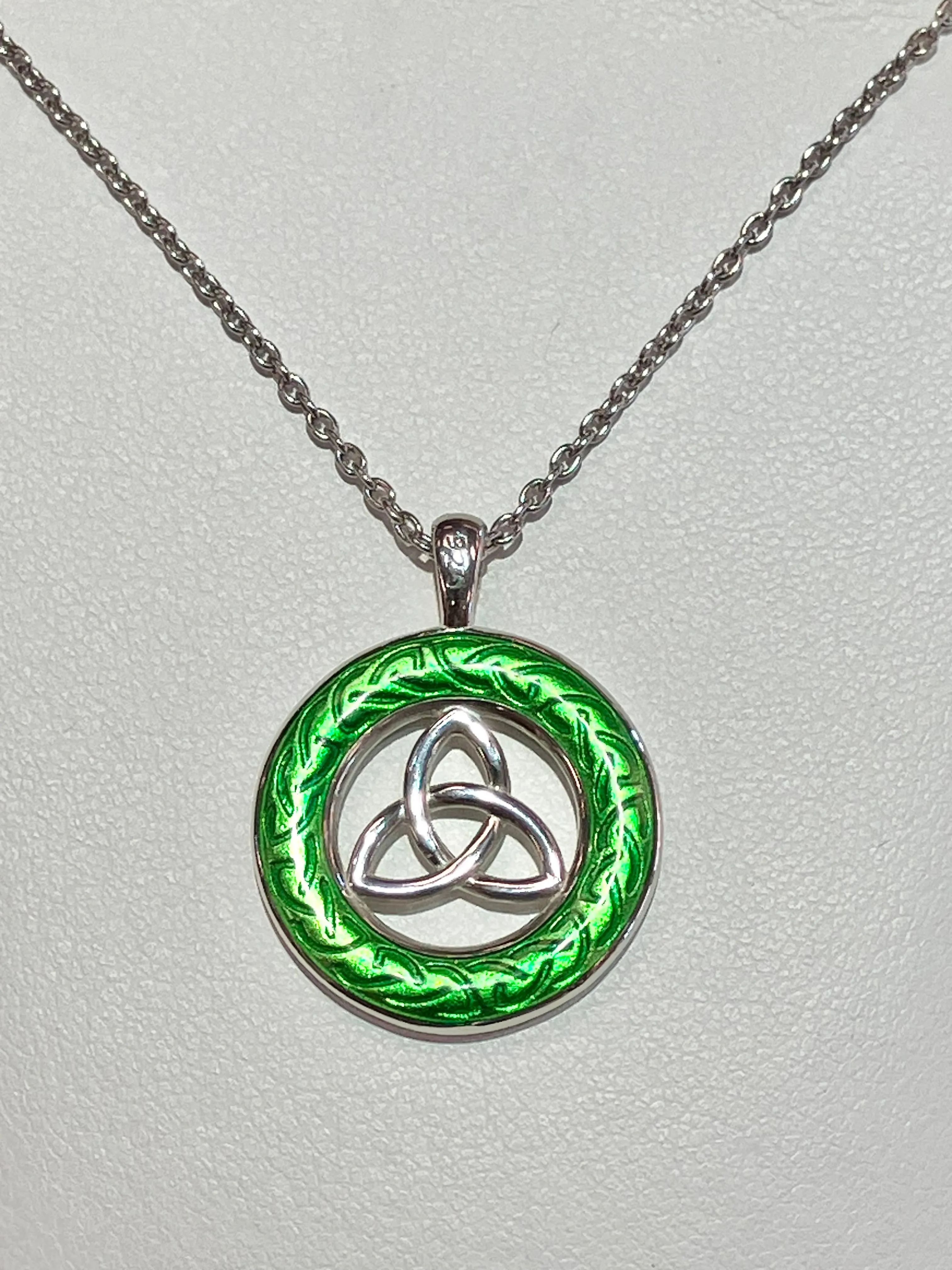 Silver Celtic Adjustable Necklace