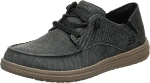 Skechers Men's Melson-Raymon Canvas Slip on Moccasin