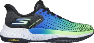 Skechers Men's Viper Court Elite (Black/Blue, 12)
