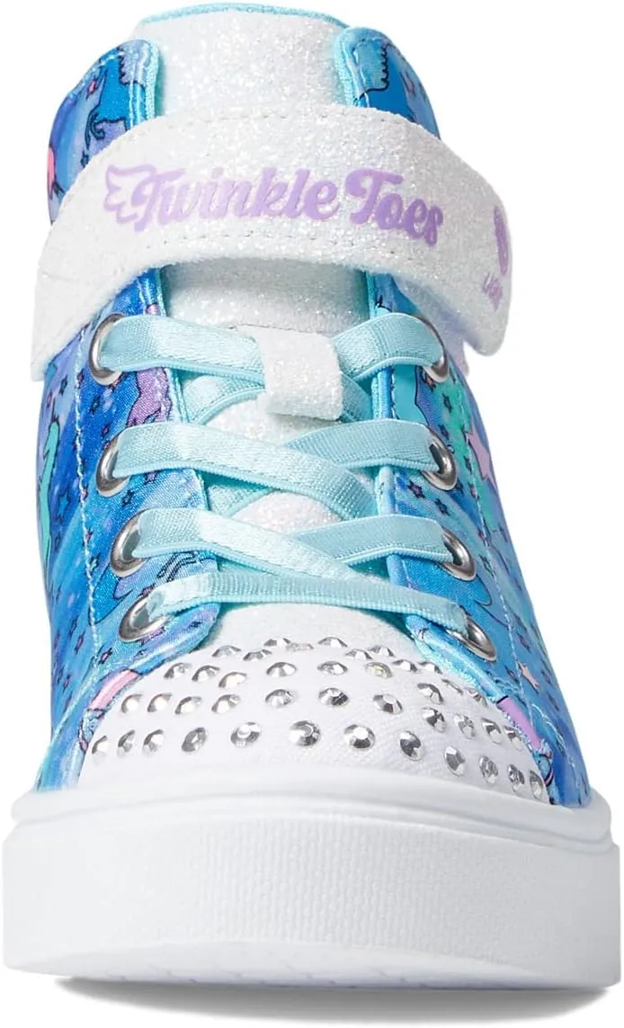 Skechers unisex-child Twinkle Toes Twinkle Sparks Unicorn Dayd Sneaker
