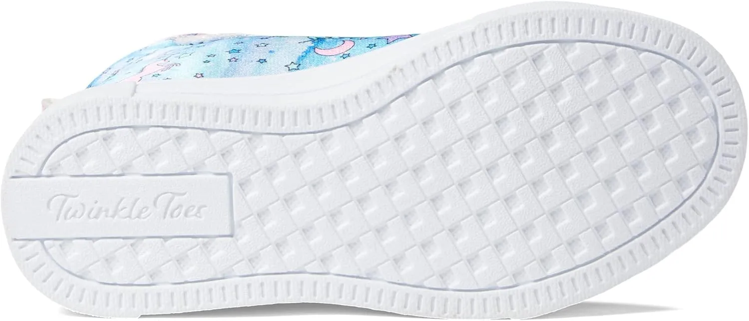 Skechers unisex-child Twinkle Toes Twinkle Sparks Unicorn Dayd Sneaker
