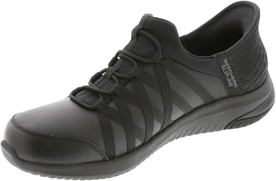 Skechers Women's Hands Free Slip ins for Work Dantey Parral Bungee Sr