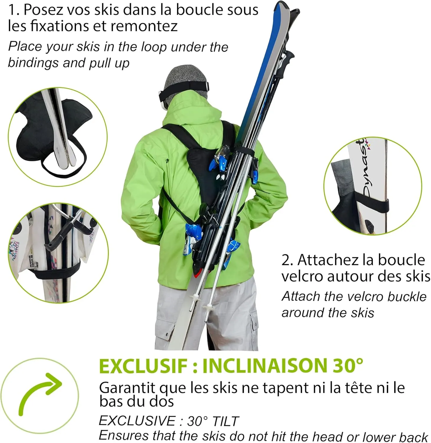 Skiback Ski Carrier