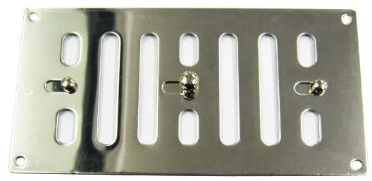 Slide Opening S/S Vent