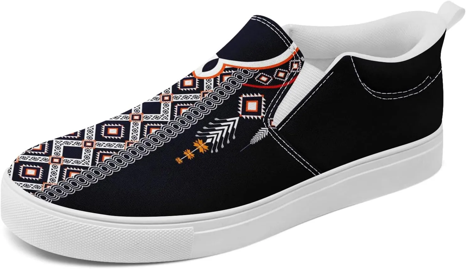 Slip on Shoes for Men Women Canvas Sneakers Loafers Classic Low Top Casual Shoes