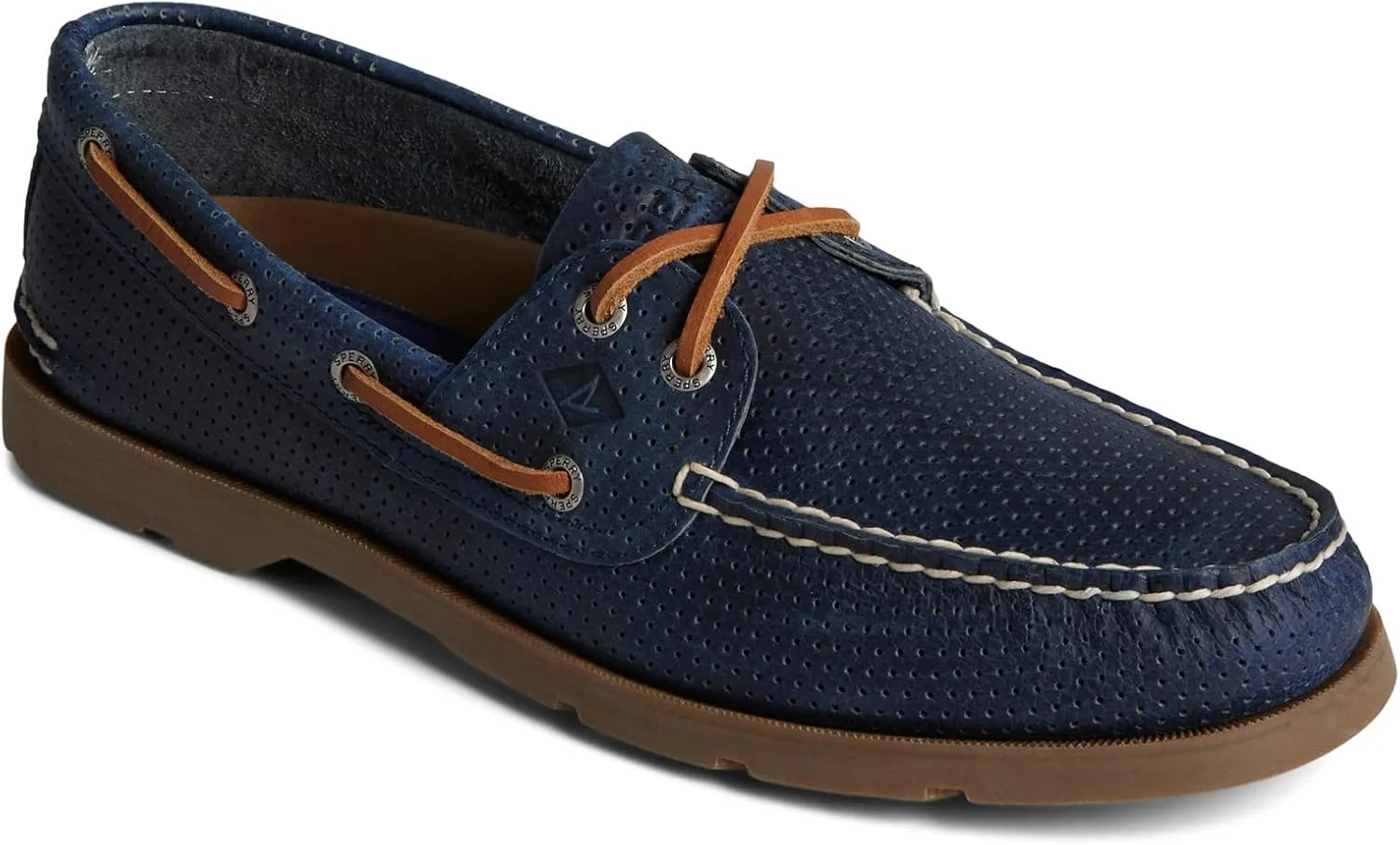 Sperry Leeward 2-Eye Perf Navy 1 8.5 W (EE)