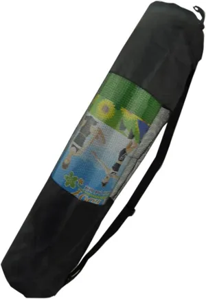 Sports Duffel Bags Outdoor Sports Foldable Yoga Pilates Mat Bag Polyester Portable Exercise Adjustable Strap Practical Fitness Indoor