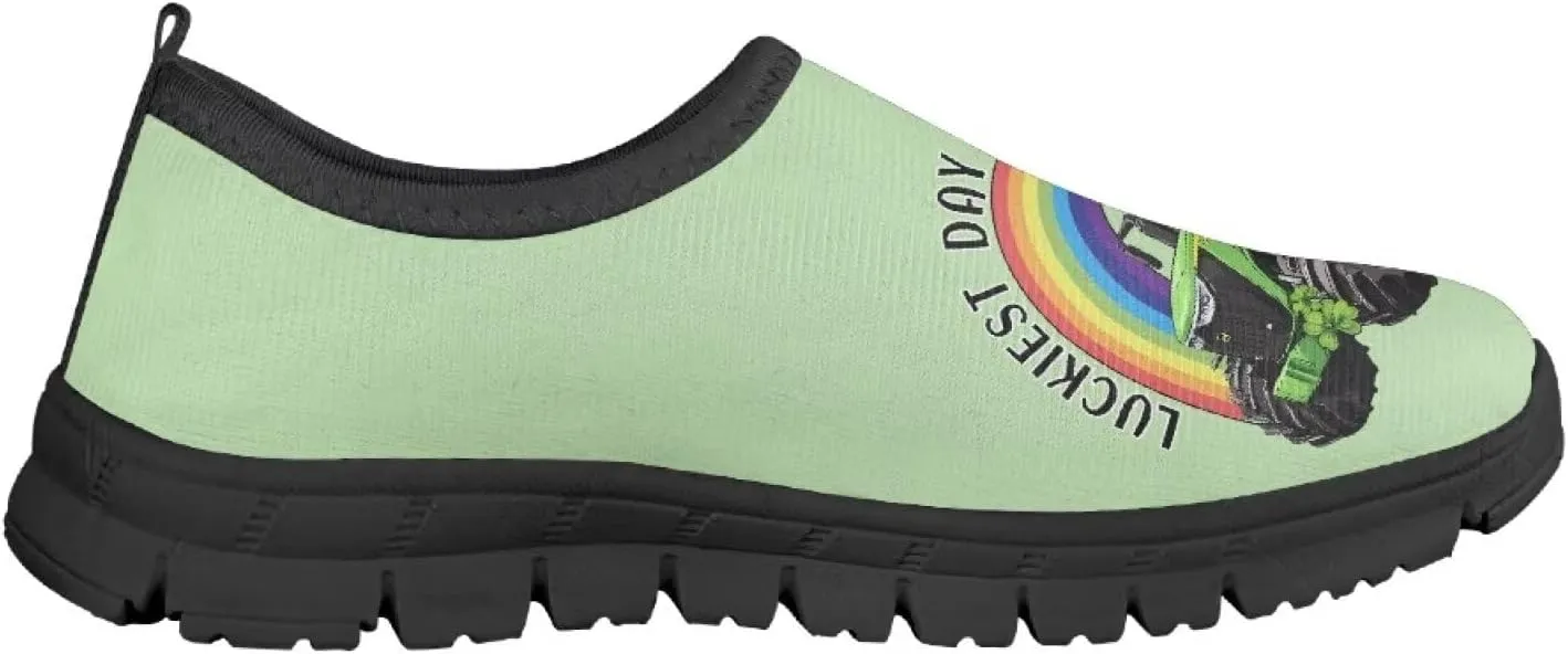 St. Patrick's Day Shoes Boys Slip On Tennis Shoes Kids Running Shoes