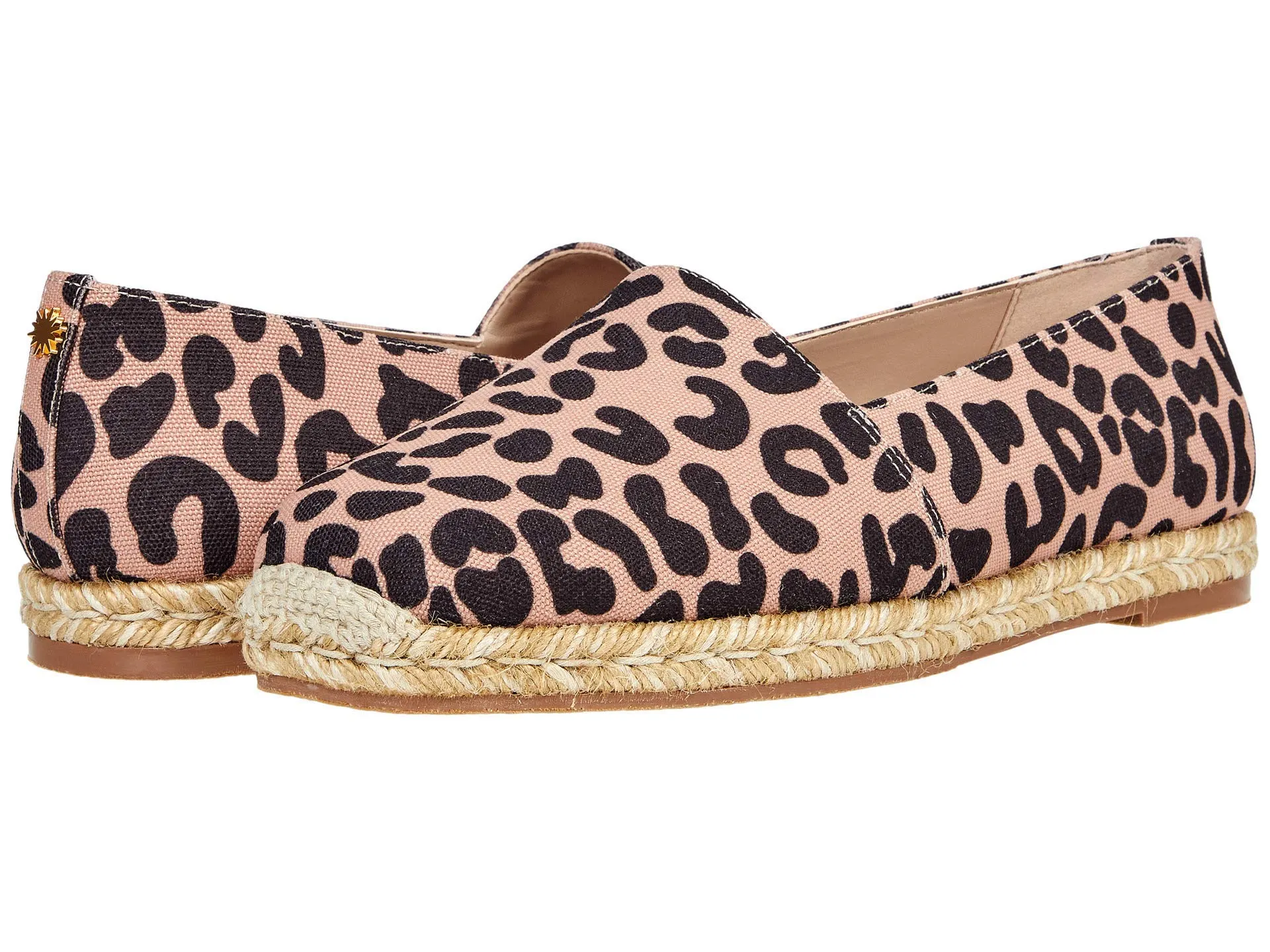 Stuart Weitzman Dree Flat Espadrille Poudre/Natural 8.5 C