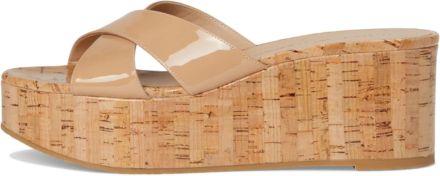 Stuart Weitzman Women's Dayna Wedge Slide Platform