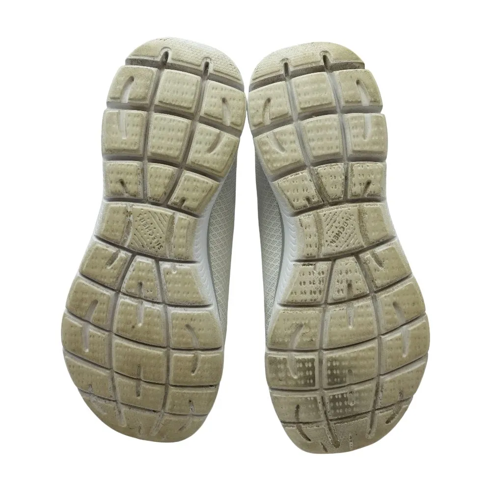 Summits White Slip On Athletic Shoes