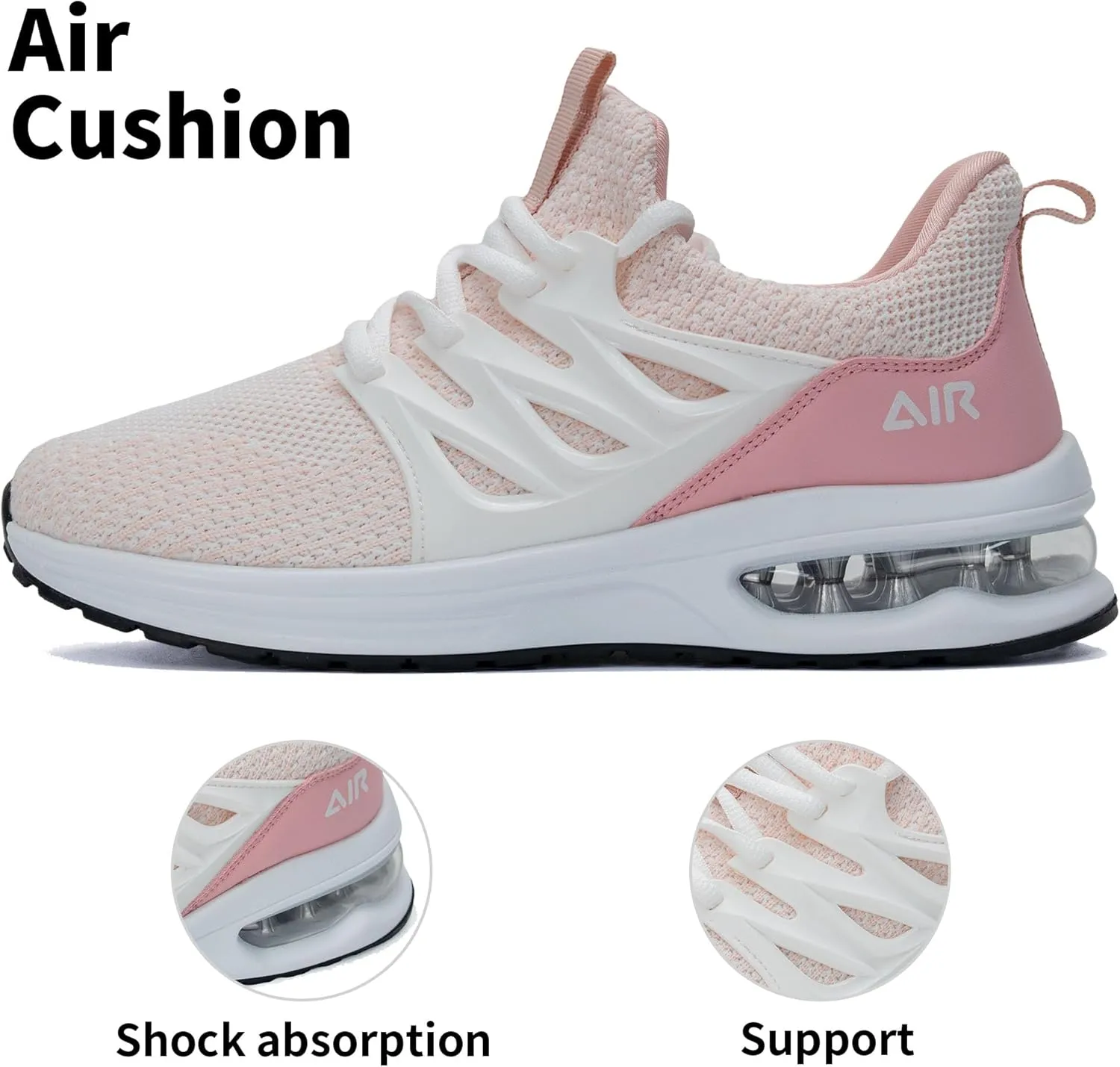 SURRAY Womens Tennis Shoes Slip on Walking Running Sneakers Comfortable Lightweight Gym Sports Workout Footwear US 5.5-11
