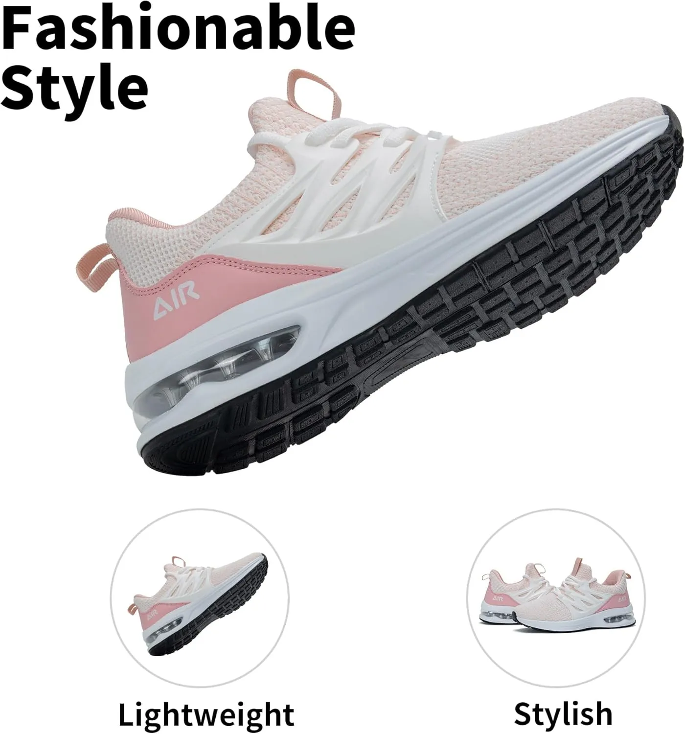SURRAY Womens Tennis Shoes Slip on Walking Running Sneakers Comfortable Lightweight Gym Sports Workout Footwear US 5.5-11