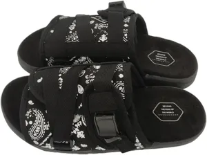 SywzX&xfybz Summer Fashionable Printed Men's canvas Slippers Outdoor Couple's Casual Beach Sandals Men Shoes
