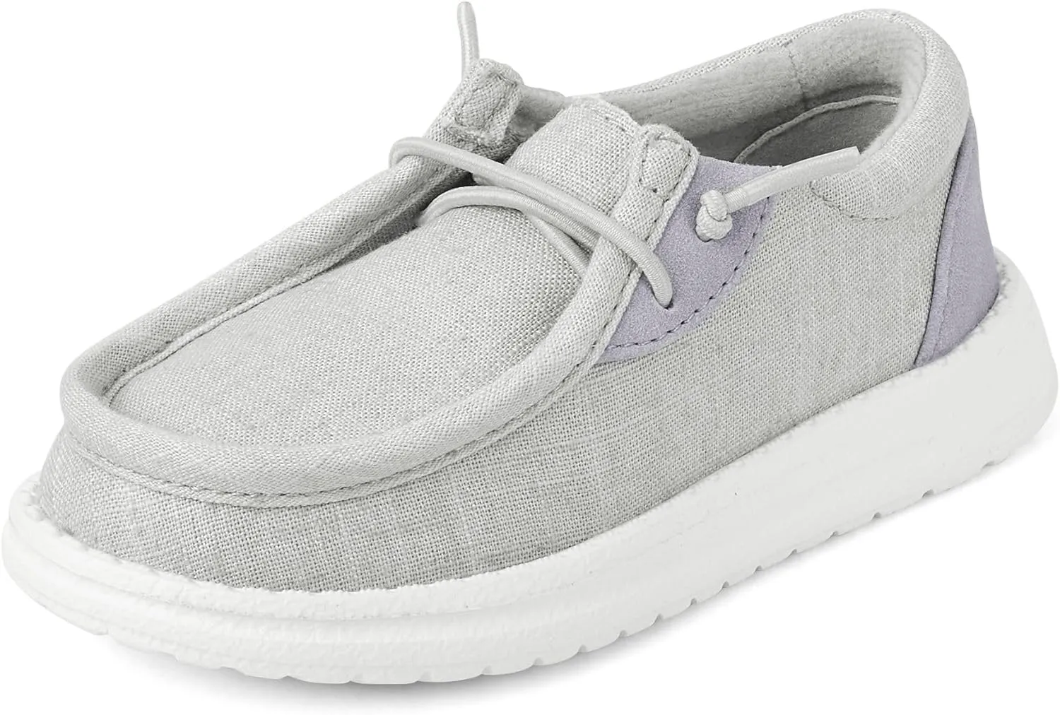The Children's Place,Baby Boys and Toddler Casual Slip On Shoes,Grey Canvas,Toddler,5