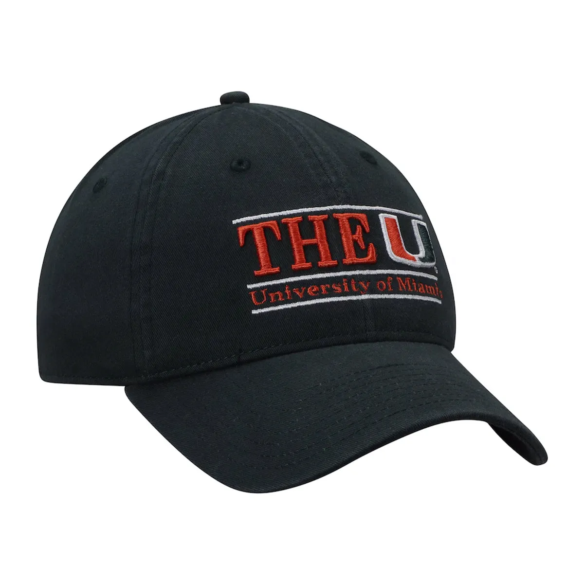 The Game-University of Miami 'The U' Bar Design Adjustable Green Twill Cap
