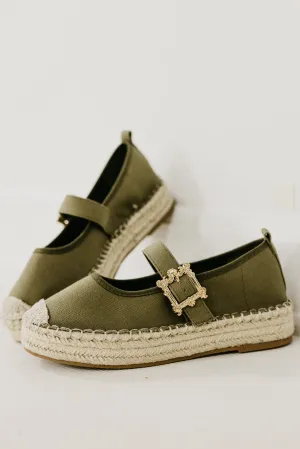 The Wynna Espadrille Mary Jane Flats