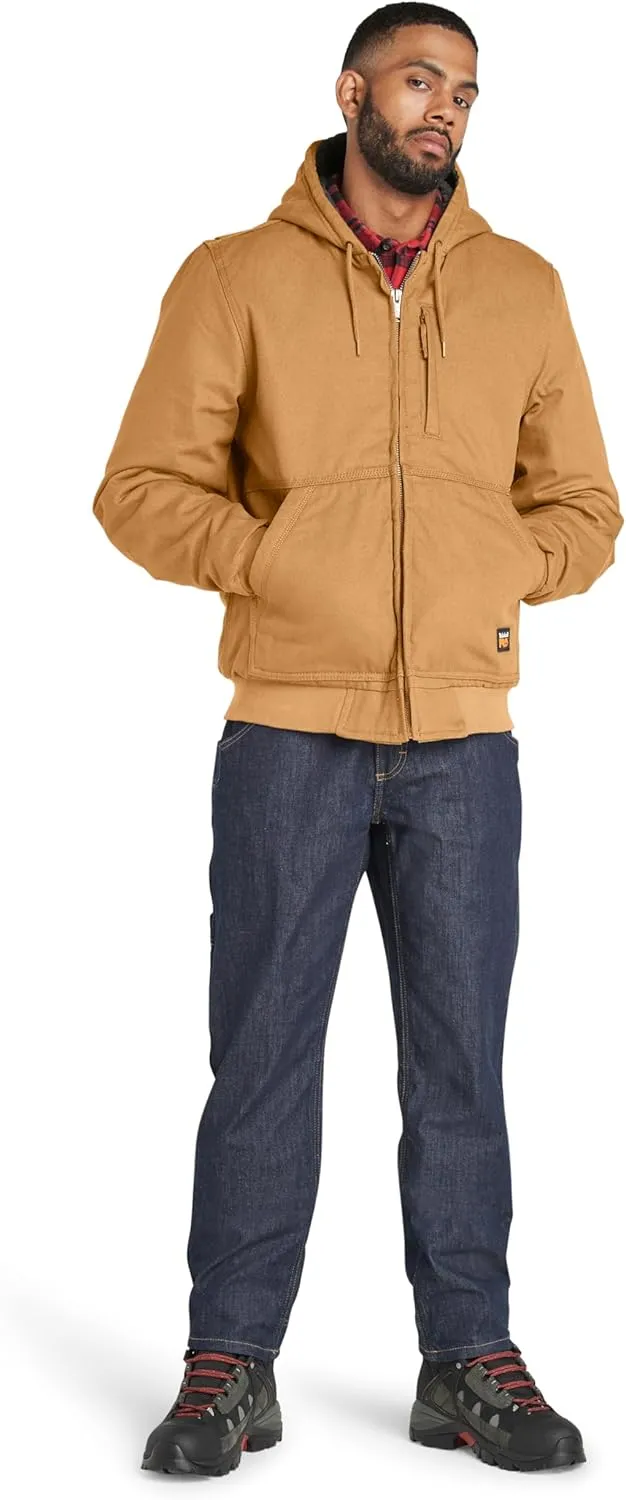 Timberland Unisex Adult Gritman Lined Canvas Hooded Jacket