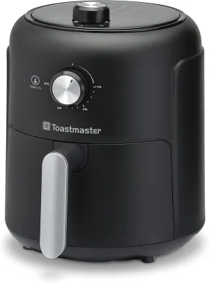 Toastmaster 2.6L Air Fryer (2.75 quart), Black, TM-262AF