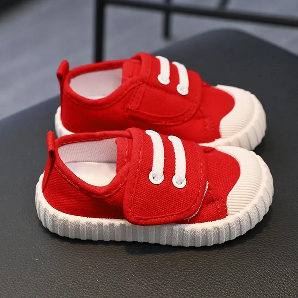 Toddler Boys Girls Slip On Canvas Sneakers Cartoon Dinasour Printed Little Kid Unisex Adjustable Strap Walking Shoes Lazy Shoes with Hook and Loops