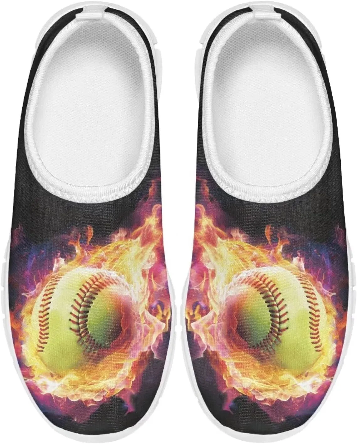 TODIYADDU Soccer Basketball Sports Lover Shoes for Boys Athletic Slip On Sneakers, White