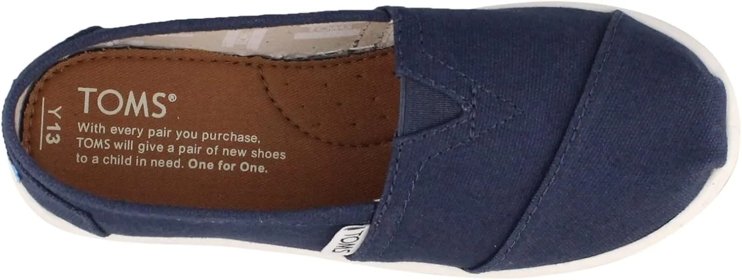 TOMS Girl's, Alpargata Classic Slip-On - Little Kid & Big Kid