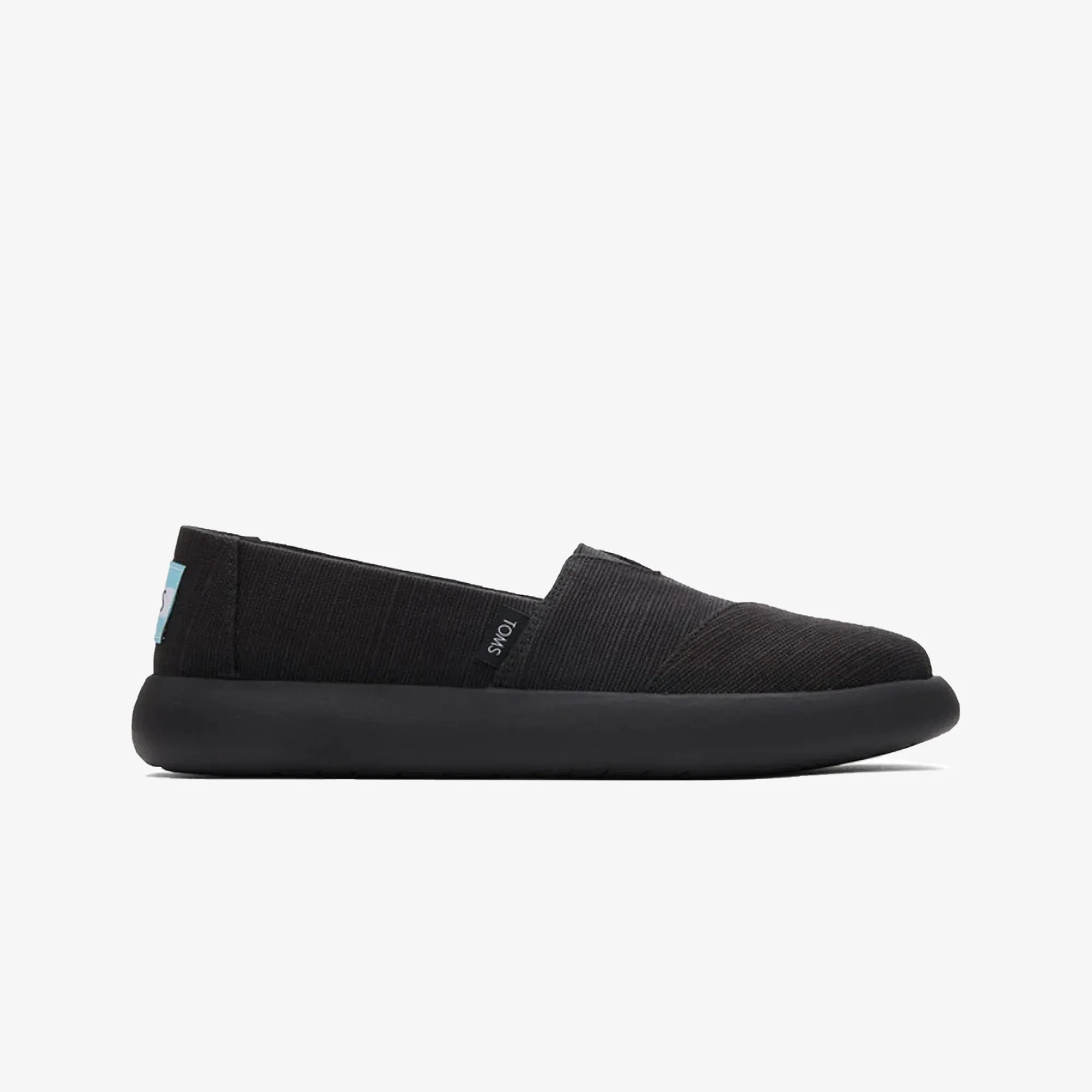 Toms | WMN'S ALPARGATA MIDFORM ESPADRILLE  { BLACK