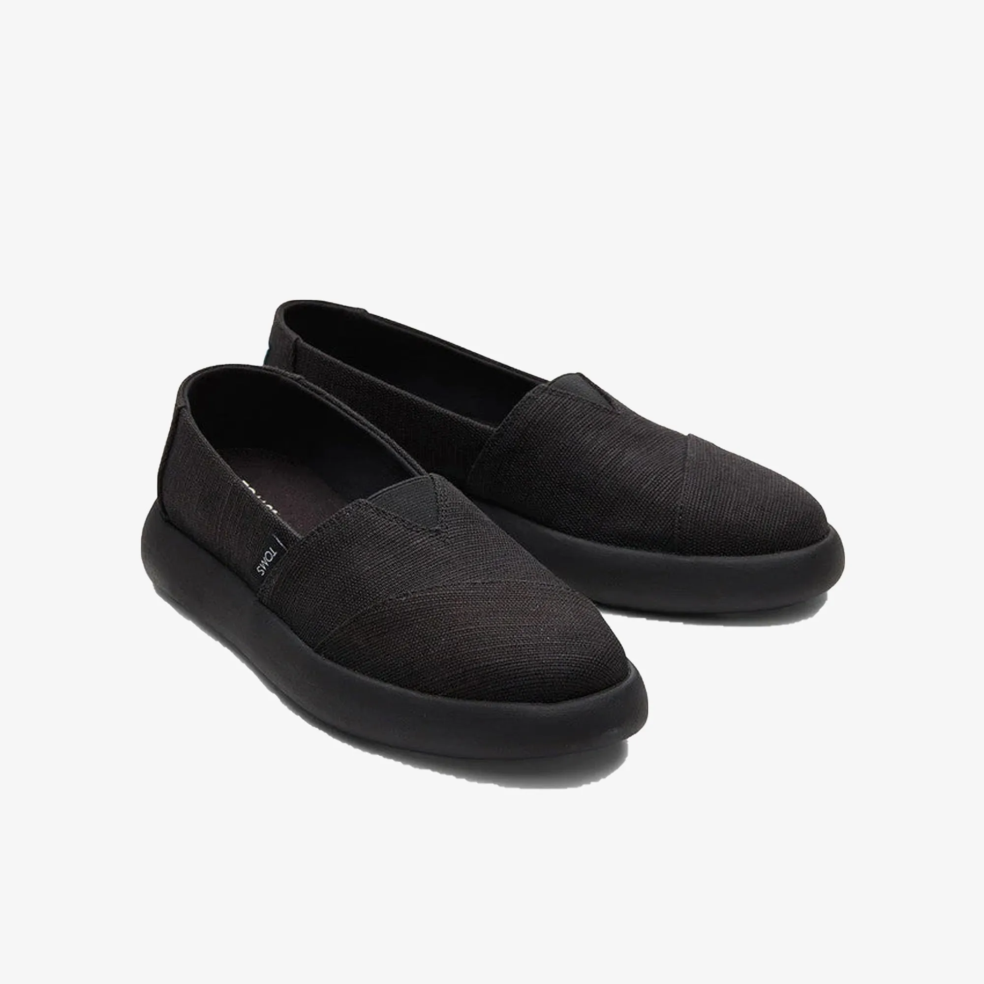 Toms | WMN'S ALPARGATA MIDFORM ESPADRILLE  { BLACK