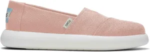 TOMS - Womens Alpargata Mallow Shoes, Size: 9 B(M) US, Color: Dust Pink Hrtg Canvas
