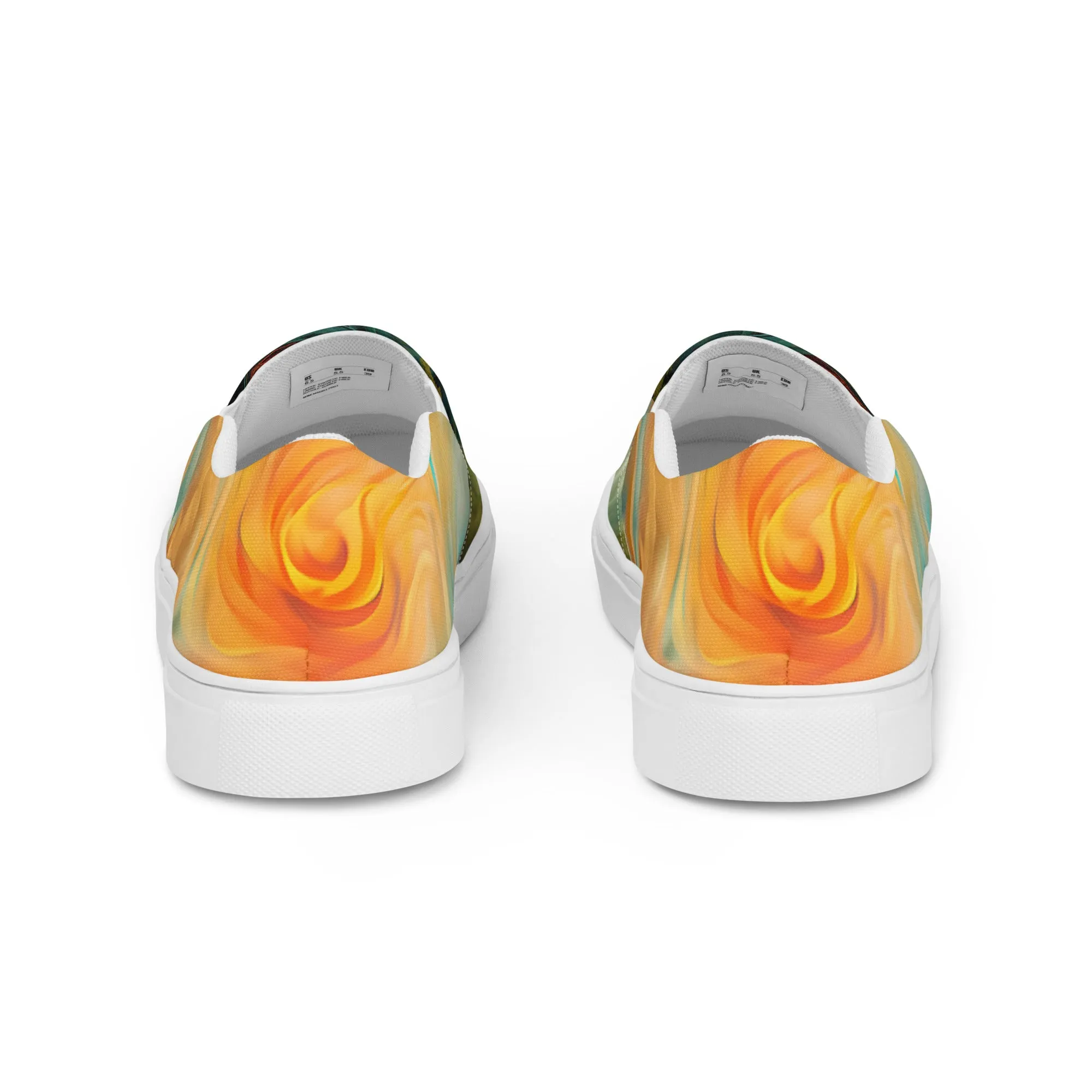 Tranquil Essence Women’s slip-on canvas shoes