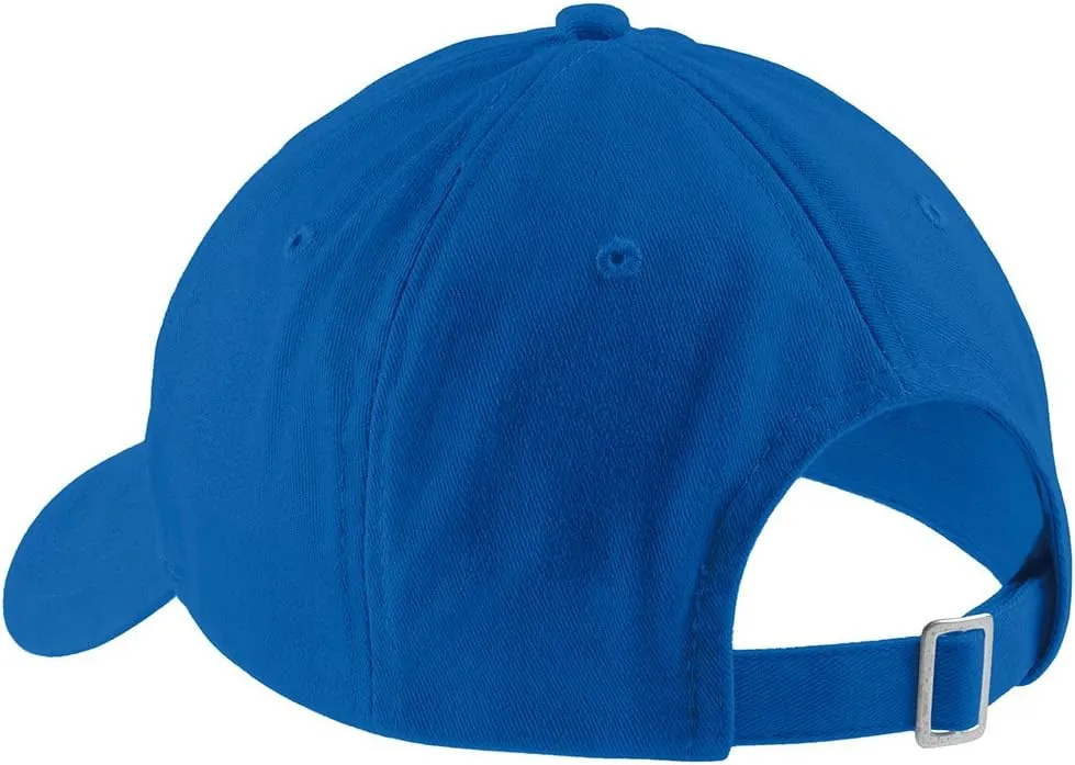 Trendy Apparel Shop 100% Trash Embroidered Cap Premium Cotton Dad Hat