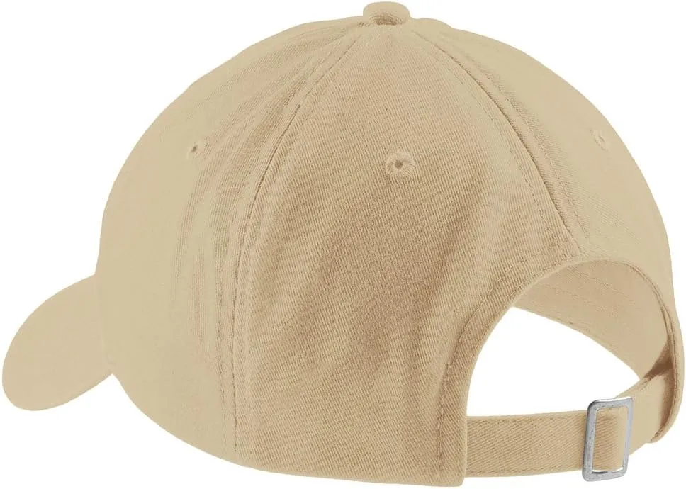 Trendy Apparel Shop 100% Trash Embroidered Cap Premium Cotton Dad Hat