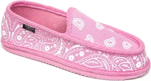 Troooper America KS-002 Bandanna Paisley Slip-On House Shoe Slippers