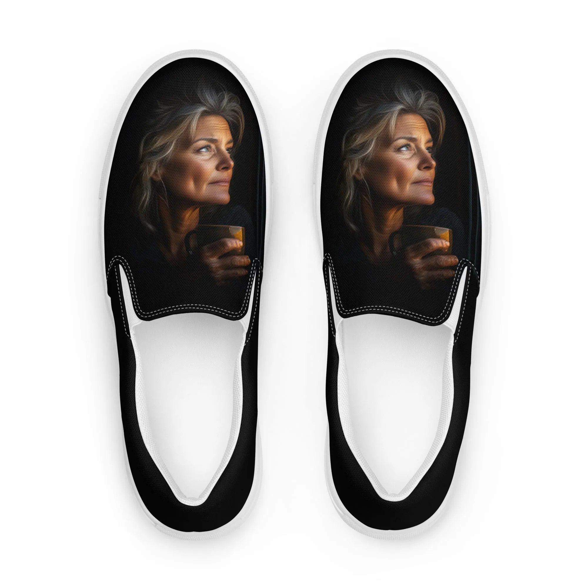Unspoken Beauty Women’s slip-on canvas shoes