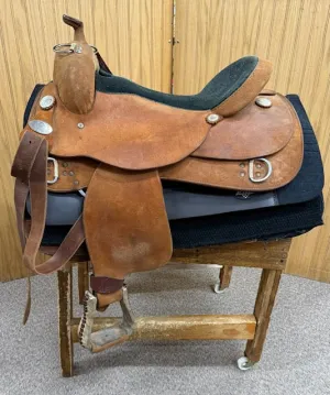 Used 17" CC Roughout Trainer Saddle