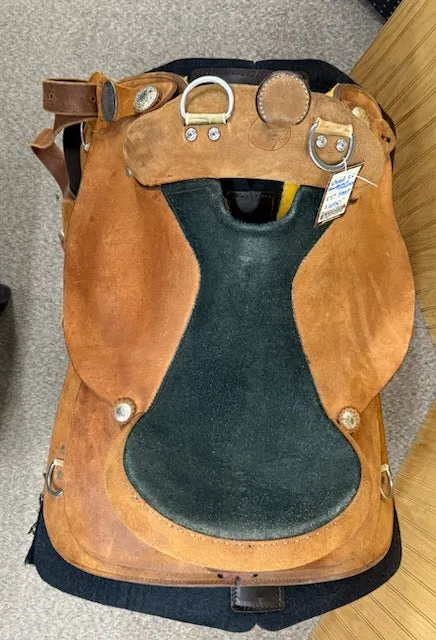 Used 17" CC Roughout Trainer Saddle