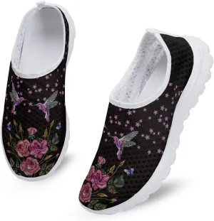 Veniyate Summer Lightweight Womens Athletic Aqua Shoes Slip on Sandals Flats