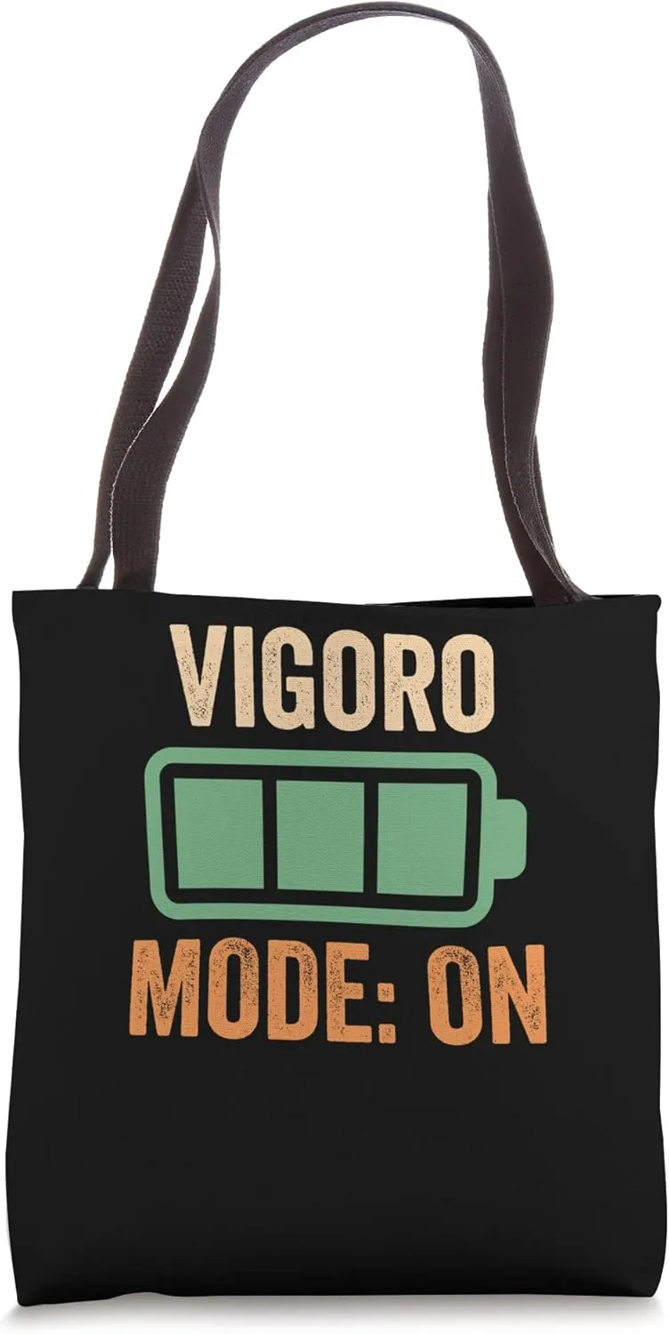 Vigoro Mode On, Battery Design Tote Bag