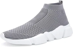 Voiv Womens Walking Shoes Mens Slip-on Sneakers Breathable Lightweight Athletic Running Shoes