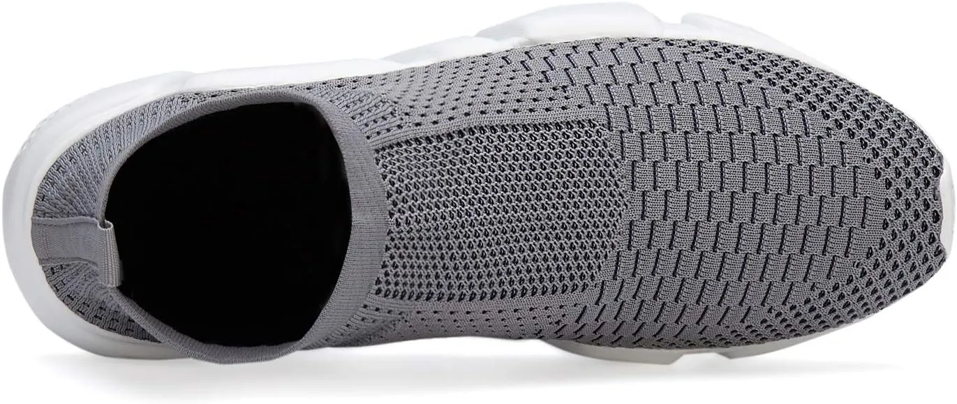 Voiv Womens Walking Shoes Mens Slip-on Sneakers Breathable Lightweight Athletic Running Shoes