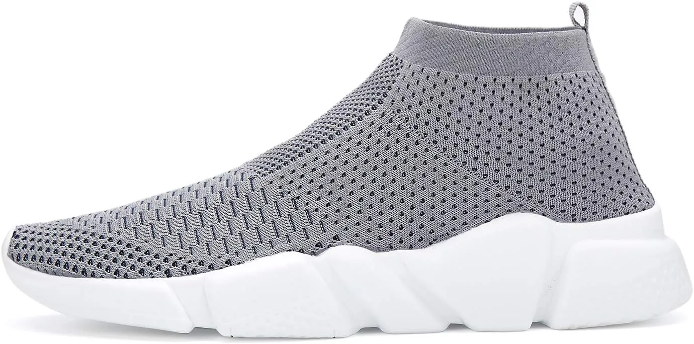 Voiv Womens Walking Shoes Mens Slip-on Sneakers Breathable Lightweight Athletic Running Shoes