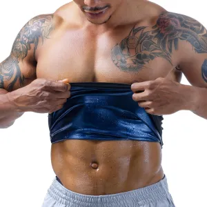 Waist Trainer for Men (XS-10XL) -Sweat More, Shape Your Back & Abdomen - Wear During Workout