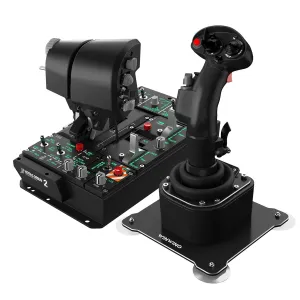 WINWING Orion2 HOTAS StrikeAce E:High-Precision Metal Joystick Grip, Advanced Throttle Base, and Finger Lift - Featuring Innovative Design, Rich Controls, Powerful Processing