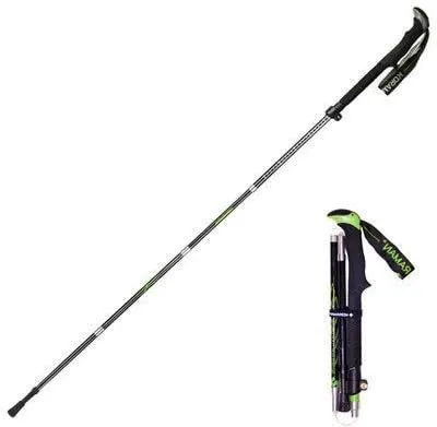 with Anti-Shock System Trekking Poles for Walking Poles, Adjustable Folding Walking Poles for Hiking Mountain Camping Hiking Walking Backpack