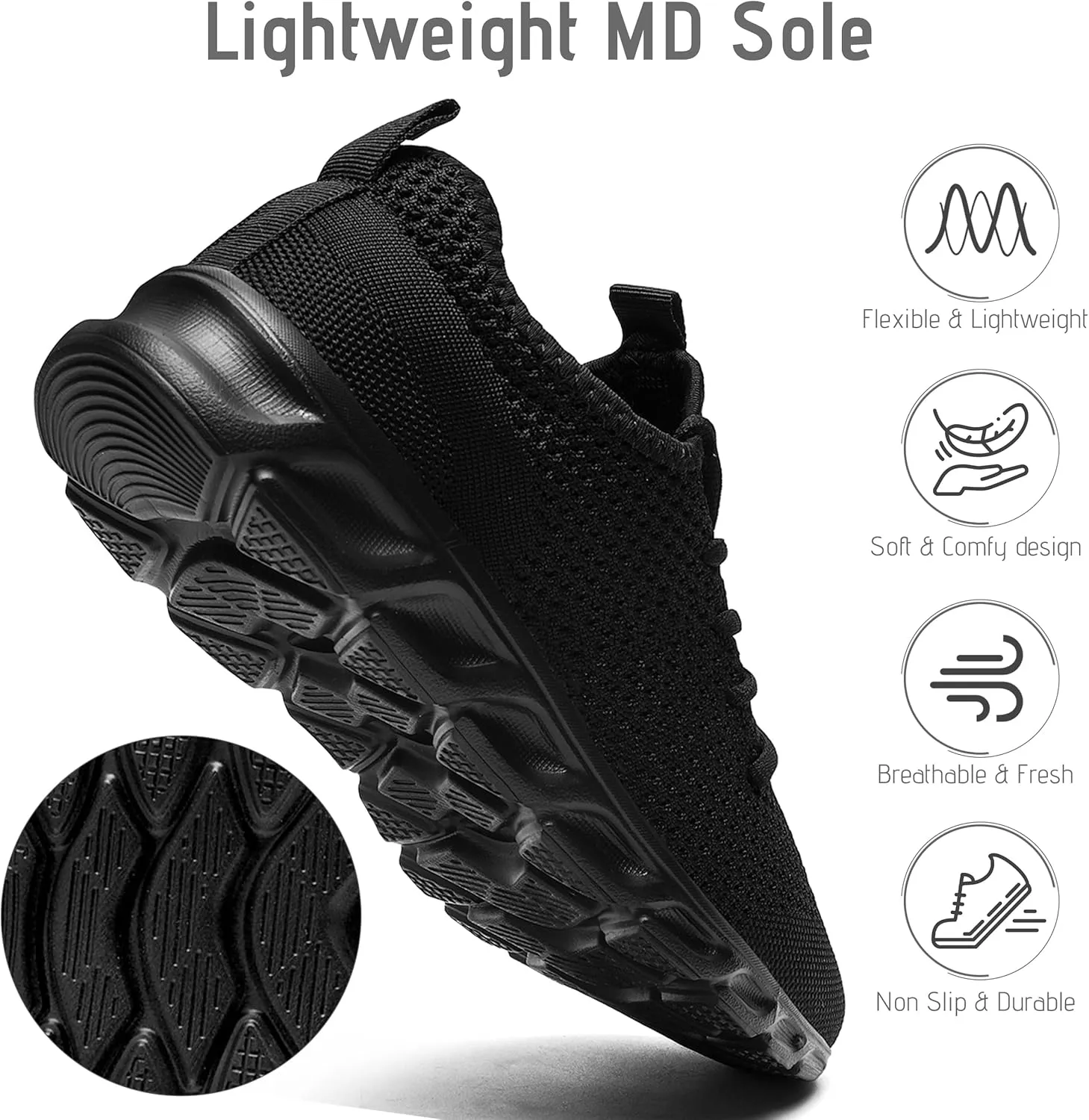 Women & Mens Running Shoes Tennis Walking Sneakers Lightweight Breathable Athletic Gym Workout Shoes