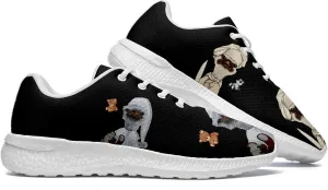 Women Slip On Tennis Shoes Athletic Walking Casual Non-Slip Sneakers Custom Pet Print Shoes