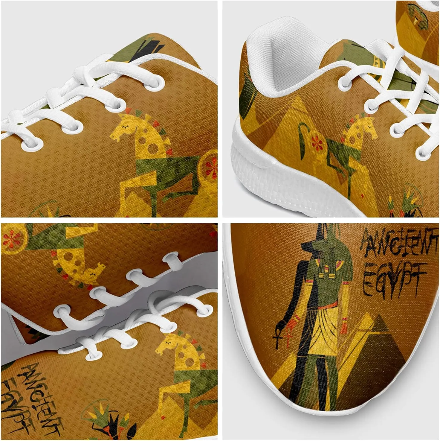 Women Slip On Tennis Shoes Athletic Walking Casual Non-Slip Sneakers Custom Pet Print Shoes