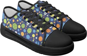 Women's Canvas Slip On Shoes Fashion Canvas Casual Sneakers Lightweight Soft Tennis Shoe Size 6-13.5 Black Sole
