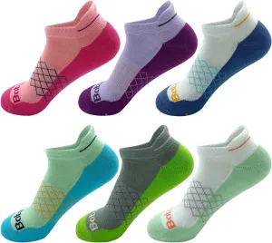 Women's Casual Ankle Socks Low Cut Athletic Socks 6 pairs